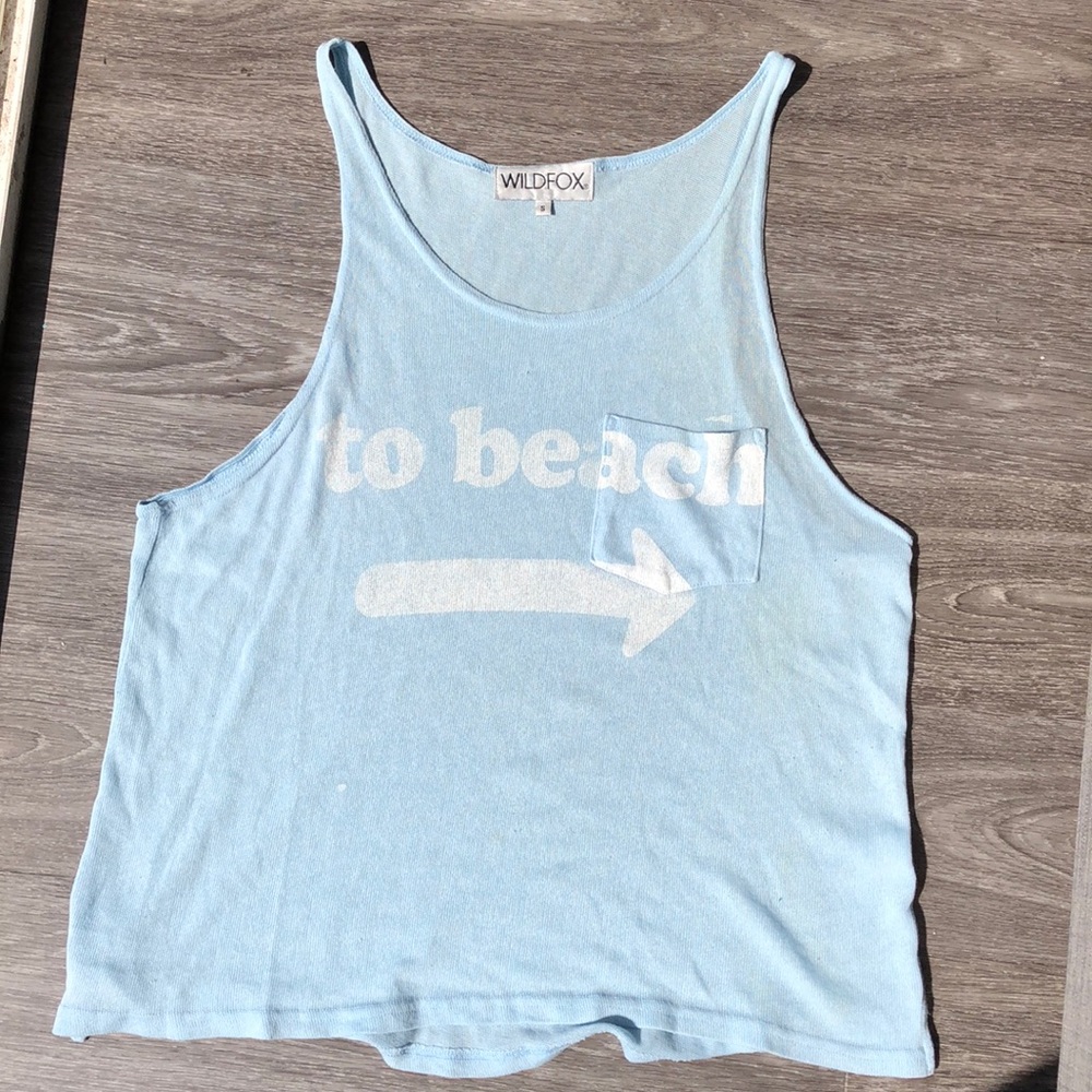 Wildfox Blue Tank